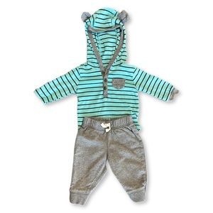 Carter’s 3m Long Sleeve Hoodie Pant Outfit